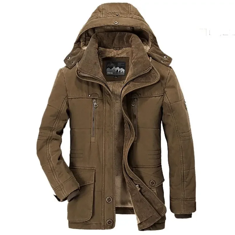 Windbreake Kapuzenjacke Taktisches Fleece Militärische Thermomäntel Herrenjacke Outwear Windjacke Plus Samt Winter Warme Herren