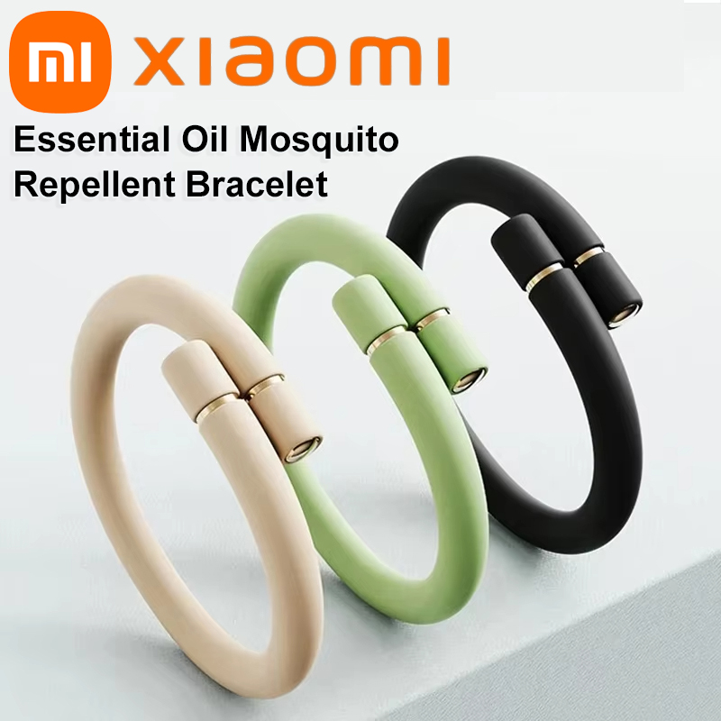Браслет Xiaomi с эфирным маслом от комаров для взрослых и детей, браслеты от комаров, браслеты для походов и лагеря на открытом воздухе