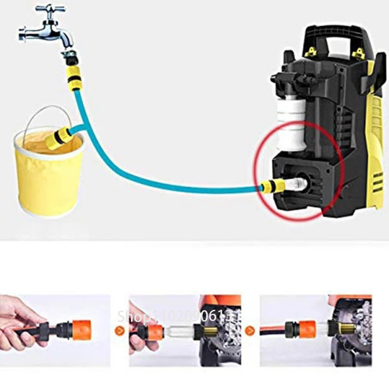 Áp Lực Cao Lọc Nước Cho Karcher K2 K3 K4 K5 K6 K7 G 3/4 ''Bộ Lọc Nước 2 lõi Lọc Cho Máy Phun Áp Lực Lavor Cho Kính Cường Lực Galaxy J5 Prime Hiệu Nillkin