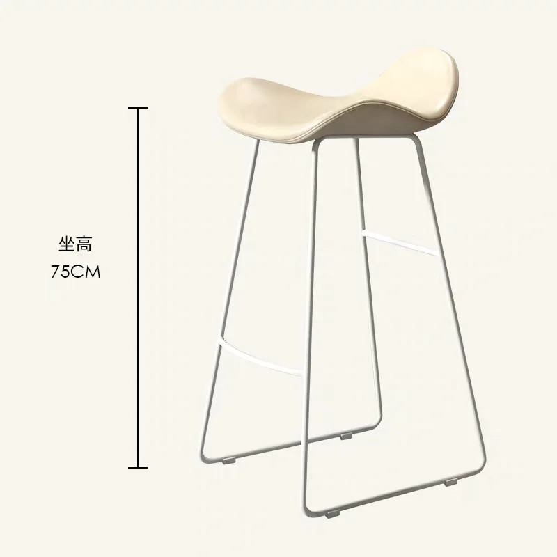 สูงเก้าอี้ห้องครัวความสูงหมุนเก้าอี้บาร์หรูหราพนักพิงเก้าอี้เก้าอี้ห้องนั่งเล่นหนัง Shop Poltrona การออกแบบที่สะดวกสบาย