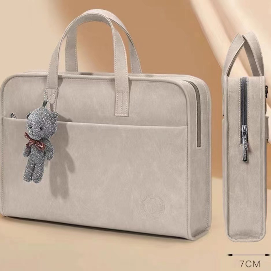 Bolsa De Computadora Gruesa Y Anticaída Para Apple Estilo Europeo Y Americano Bolsa De Hombro Único Moda Y Práctica