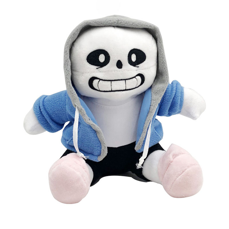 23cm sans undertale brinquedo de pelúcia jogo undertale sans brinquedos de pelúcia macio pelúcia boneca brinquedos para crianças aniversário presente de natal