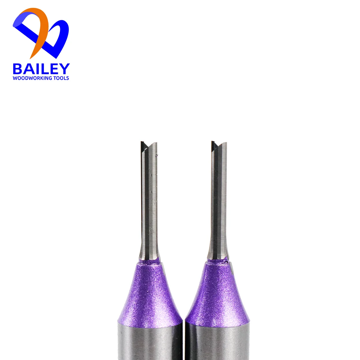 BAILEY 5PCS 4/4.5mm Shank Straight Bit Carbide Cutter CNC Milling Tool Engraving Bit Milling Cutter Woodworking Tool