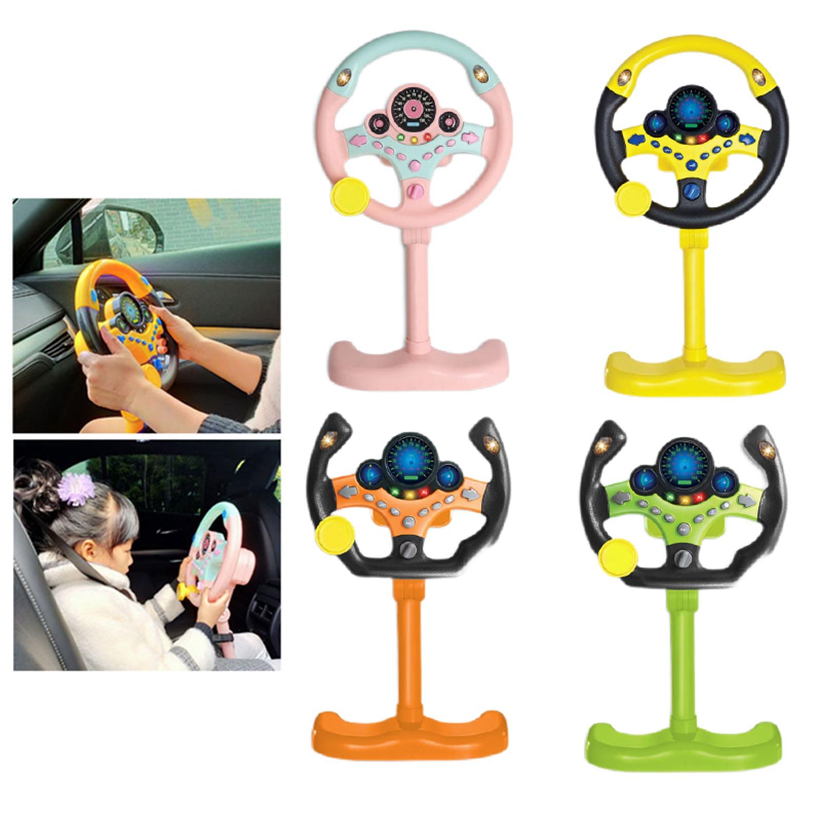 Многофункциональная игрушка-моделирование на руле с игрушкой для раннего развития, интерактивное звучание вождения