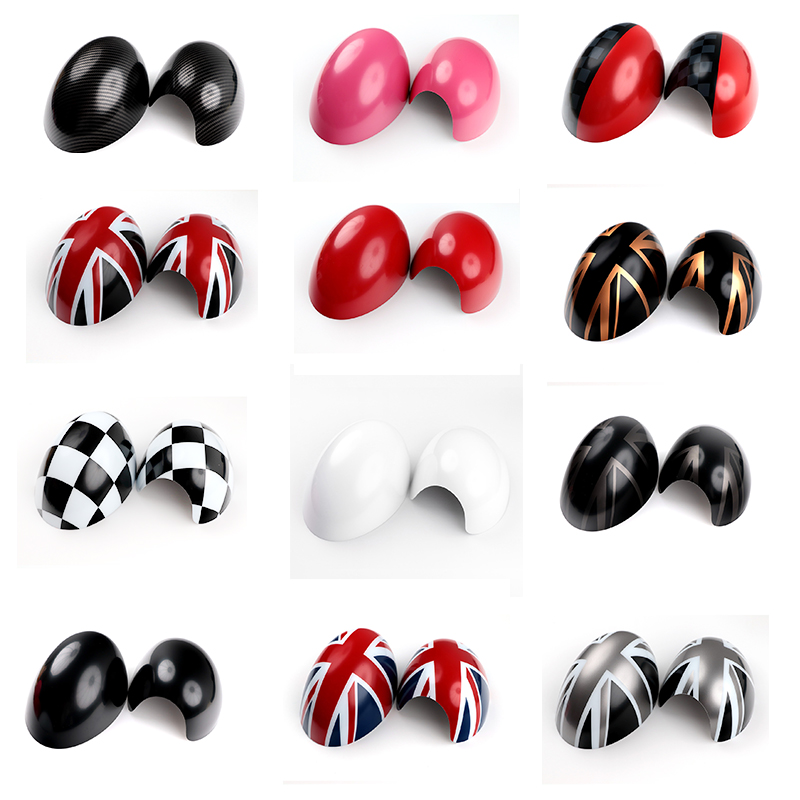 リアビュー用ミラーカバー,車の装飾用アクセサリー,ミニハッチバック,R50,r52,r53