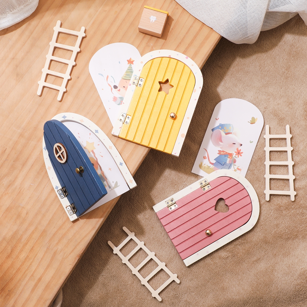 1 шт. сказочный коттедж, деревянный миниатюрный кукольный домик, сказочная дверь эльфа, мини-отверстие для мыши для уличного двора, сада, эльфа, ремесленное украшение