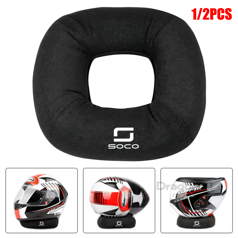 Untuk Super Soco CPx CUmini CUx TC 50 TC Max Rak Helm Sepeda Motor Helm Pemeliharaan Bantal Helm Tempat Pajangan Berdiri
