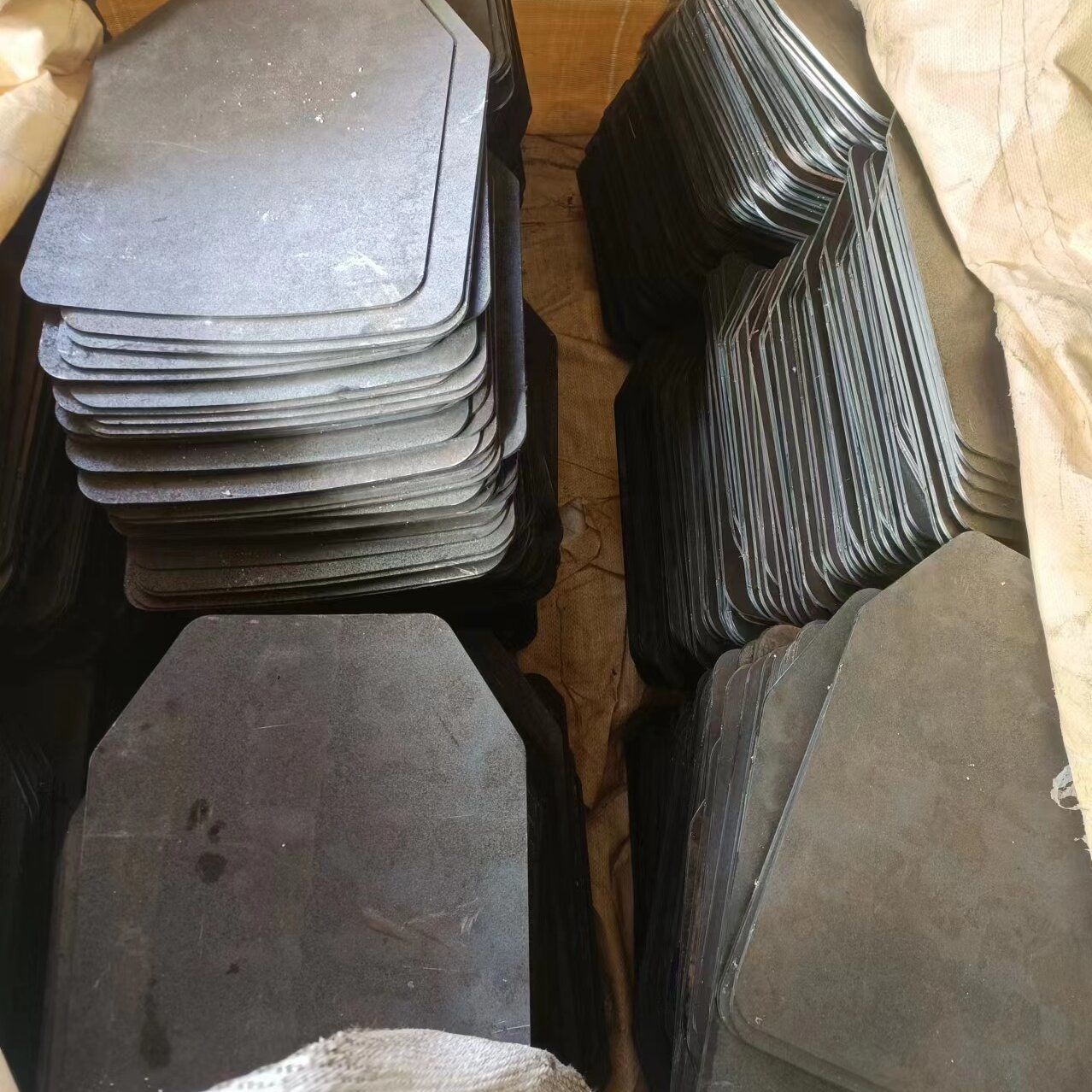 Taktische kugelsichere Stahlplatte für Sicherheitsweste, ballistische Körperpanzerung, stichsichere Verbundplatten, Platine NIJ IIIA, eigenständig
