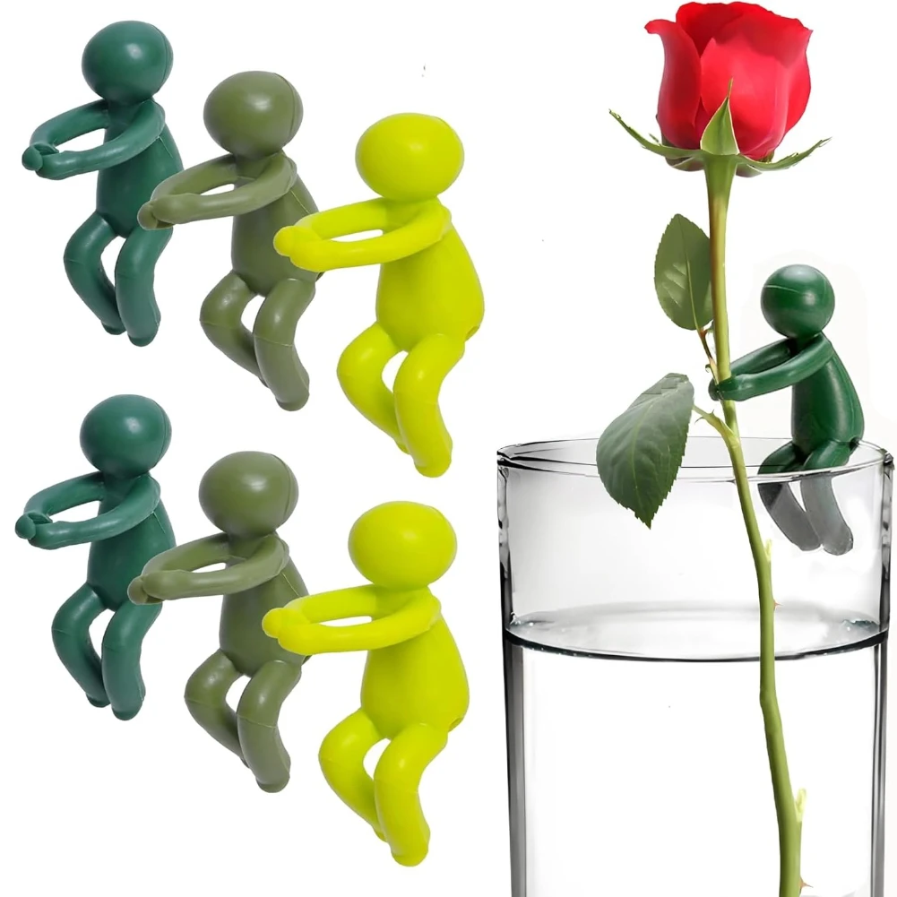 3/6/9 PCS 귀여운 식물 스탠드 플라스틱 식물 지원 파일 온실 배열 고정 막대 실내 꽃 식물 포도 나무 등반 브래킷