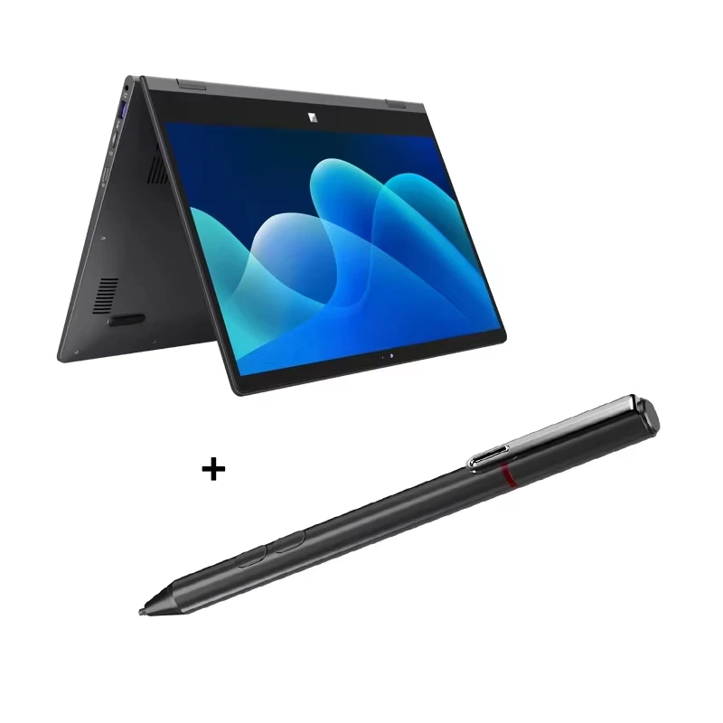 FW-Y1 360 °   Flip Office Study Netbook Intel N95 32GB DDR4 2TB SSD 14 pulgadas Mini portátil 6000 mAh Tablet 2 en 1 2.5K 2560x1440 táctil