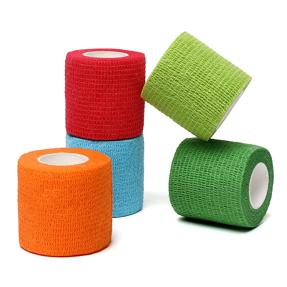 【Nuevo producto de venta caliente】 Vendaje autoadhesivo Vendaje protector deportivo autoadhesivo elástico de alta resistencia articulación médica fi