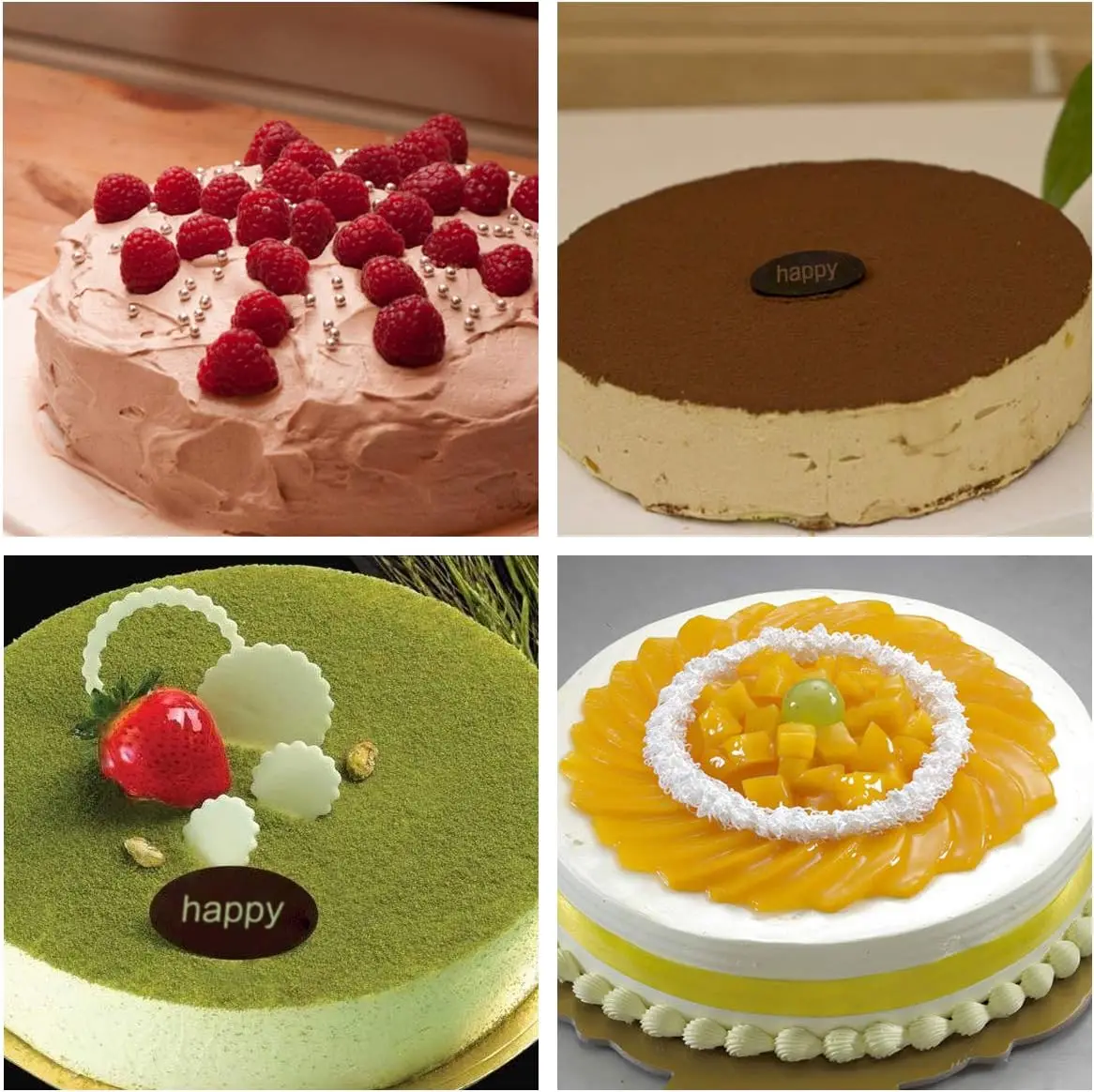Round Cake Pan - Silicone Cake Mold for Baking, Non-stick Baking Pan for Layer Cake, Cheesecake and Chocolate Cake - 4" 6&q