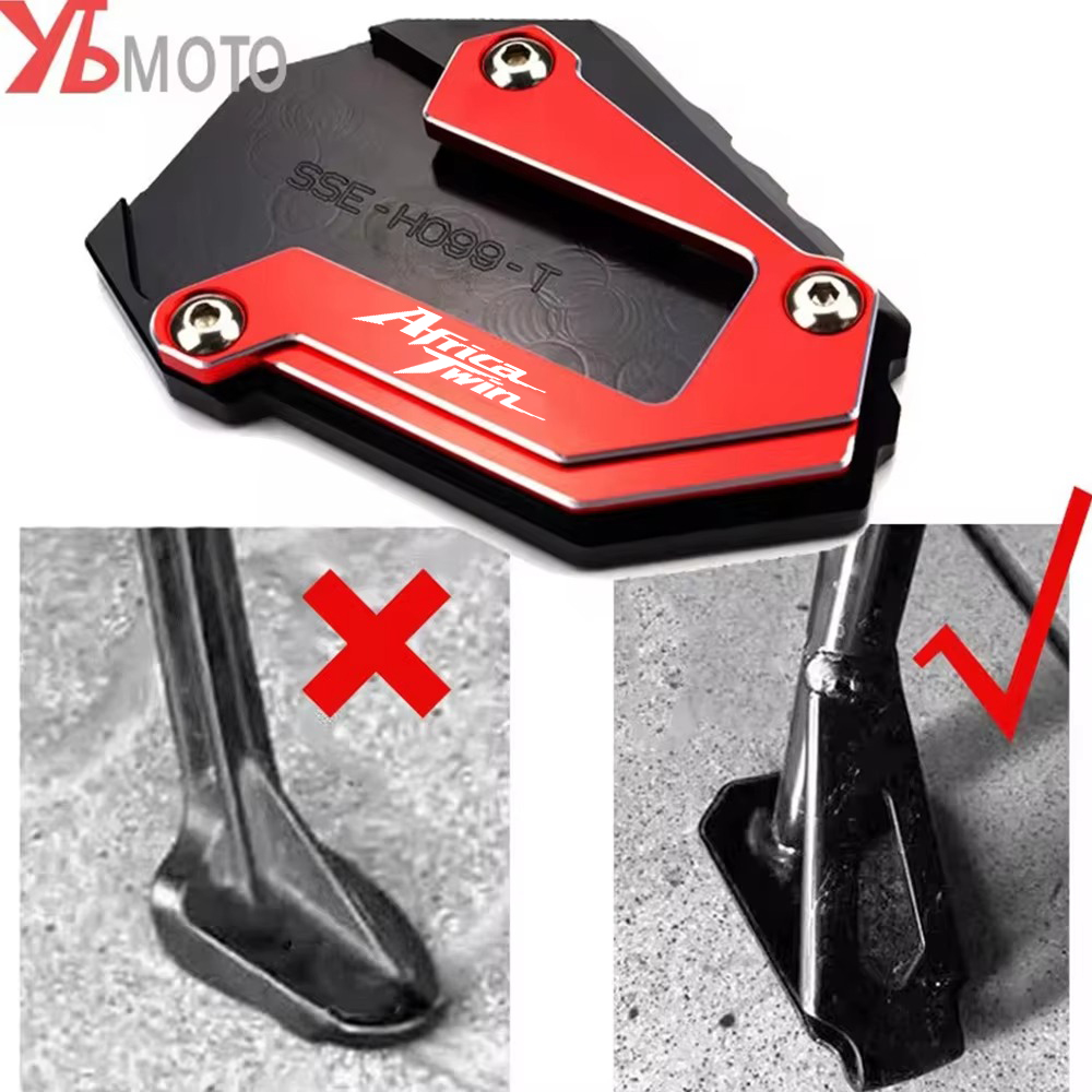 Dành Cho Xe Honda CRF1100L CRF 1100 L 1100l Châu Phi Sinh Đôi Thể Thao Mạo Hiểm DCT 2019-2022 Xe Máy Bên Đứng Chân Đế Phóng To móc Khóa