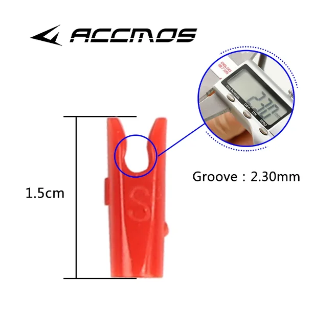 50 unidades de flecha de tiro con arco S/L se utiliza para varios accesorios de cola de pasador de eje de flecha