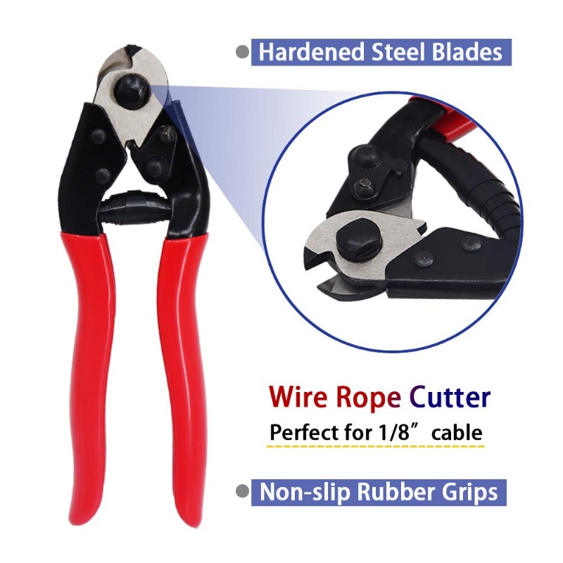 Stainless Steel Cable, Wire Rope Aircraft Cable for Deck Cable Railing Kit, 7 x 7 Strands Construction,DIY Balustrades