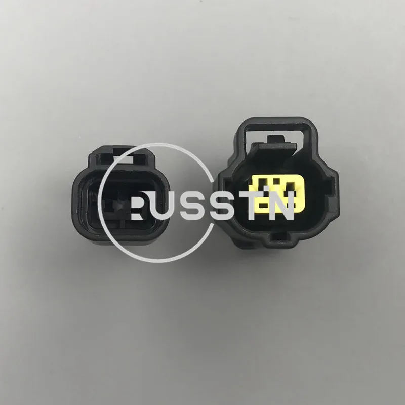 1 Set 2 Pin Steker Terminal Kabel Mobil Soket Harness Kawat Konektor Mobil Rakitan AC 184000-1 184151-1 184152-1 184154-1
