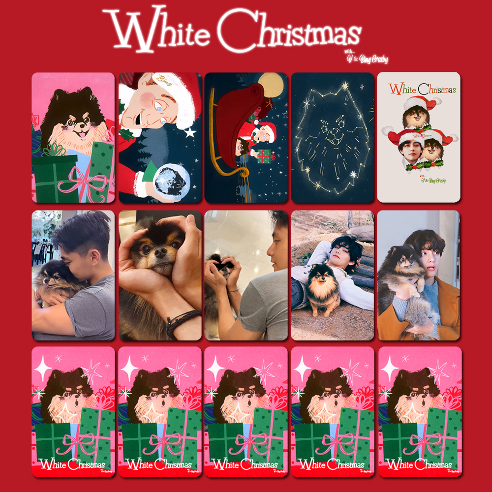 10 ピース/ロット Kpop フォトカードホログラフィックレーザー写真プリント写真ポストカード冬ファンのためのギフト Accessoires グッズ