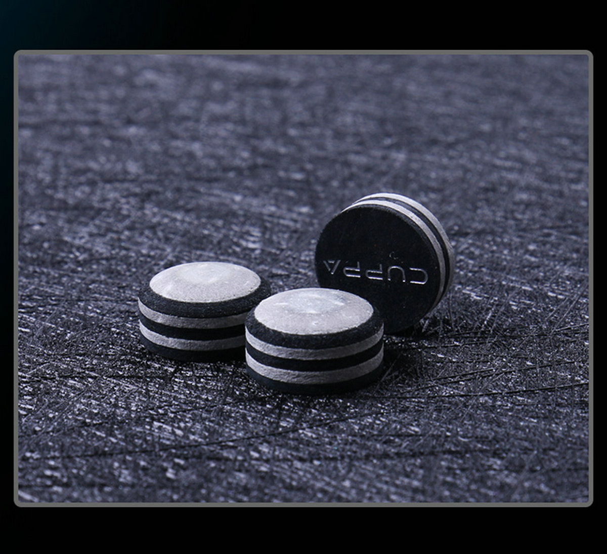 Punta de taco de billar de cuero multicapa Cuppa, tamaño 10/12/13 mm