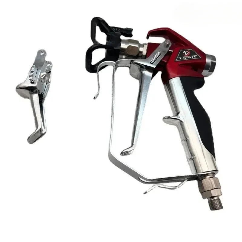 Airless Paint Spray Gun 538020 RX-Pro Red Series High Pressure Paint Gun 0538020 with 517 Tip and Guard for Titan Sprayer
