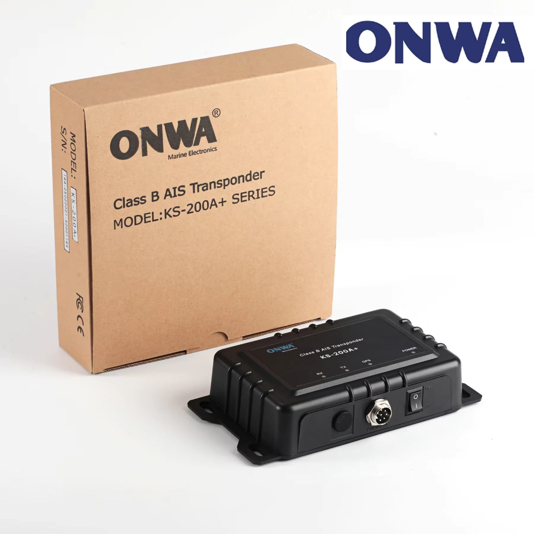 ONWA KS-200A+ AIS Transponder Marine AIS 5 Watt Klasse B+ AIS Transponder Unterstützt nmea2000 mit WLAN