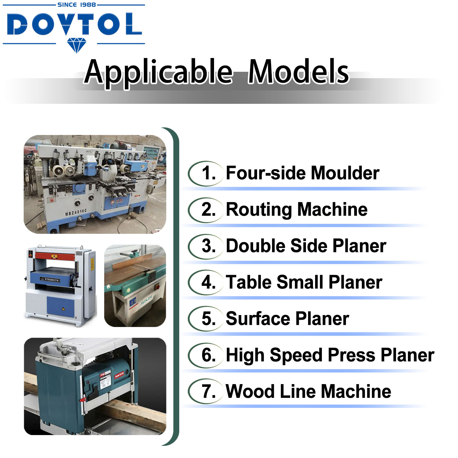 210x20x3mm 플레너 블레이드 HSS 3pcs 산업용 및 조인트 플레너 블레이드 나이프 또는 모든 210mm 두께 플레너 교체