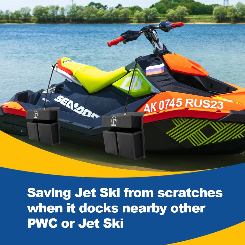 Guardabarros para barco, protección para Jet Ski, Sea Doo, Yamaha, Suzuki, embarcaciones personales, PWC, accesorios para barcos