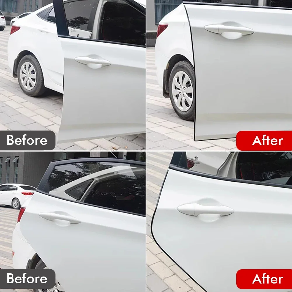 5M รถ Universal Door EDGE Guards U ประเภทแถบยาง Moulding ซีล Scratch Protector Strip สําหรับรถประตูจัดแต่งทรงผมตกแต่ง