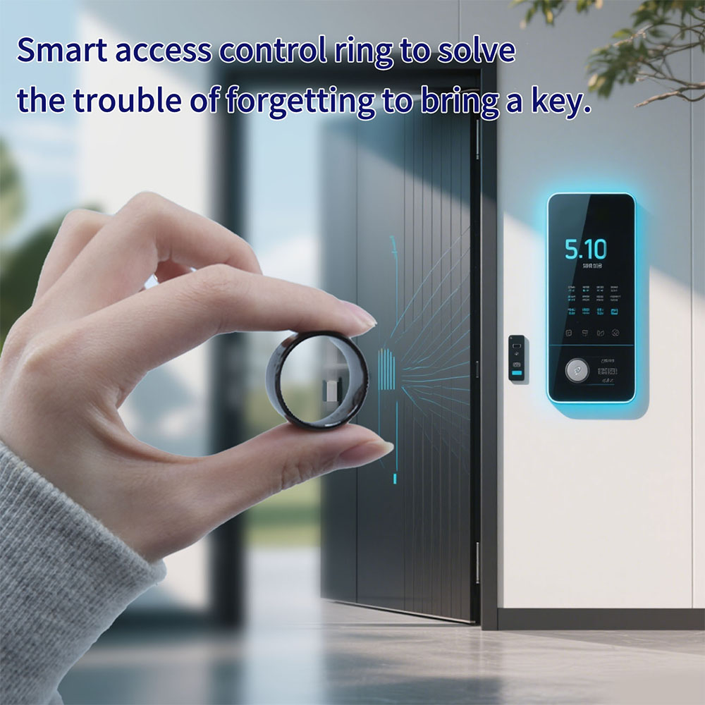 Rfid Smart Dual Chip Ring 125khz T5577 Rewritable Ring 13.56mhz Cuid Cloning Token Nfc Variable Badge