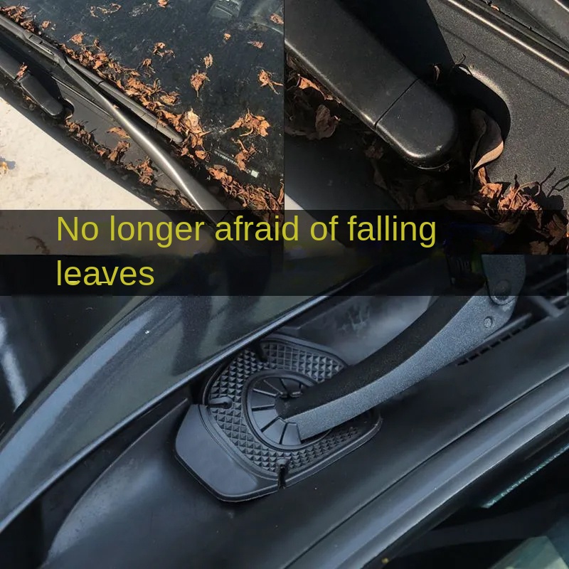 1 2 Stück langlebige Auto-Scheibenwischer-Schutzhüllen, Wischer, staubdichter Schutz, untere Hülse, Auto-Wischer-Lochabdeckung, Zubehör