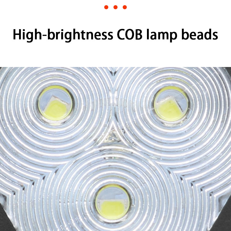 KOOJN COB Roof Lights Ambient Reading Lights Magnetic Suction Car Night Lights Trunk LED Flash Lights USB Portable Charging