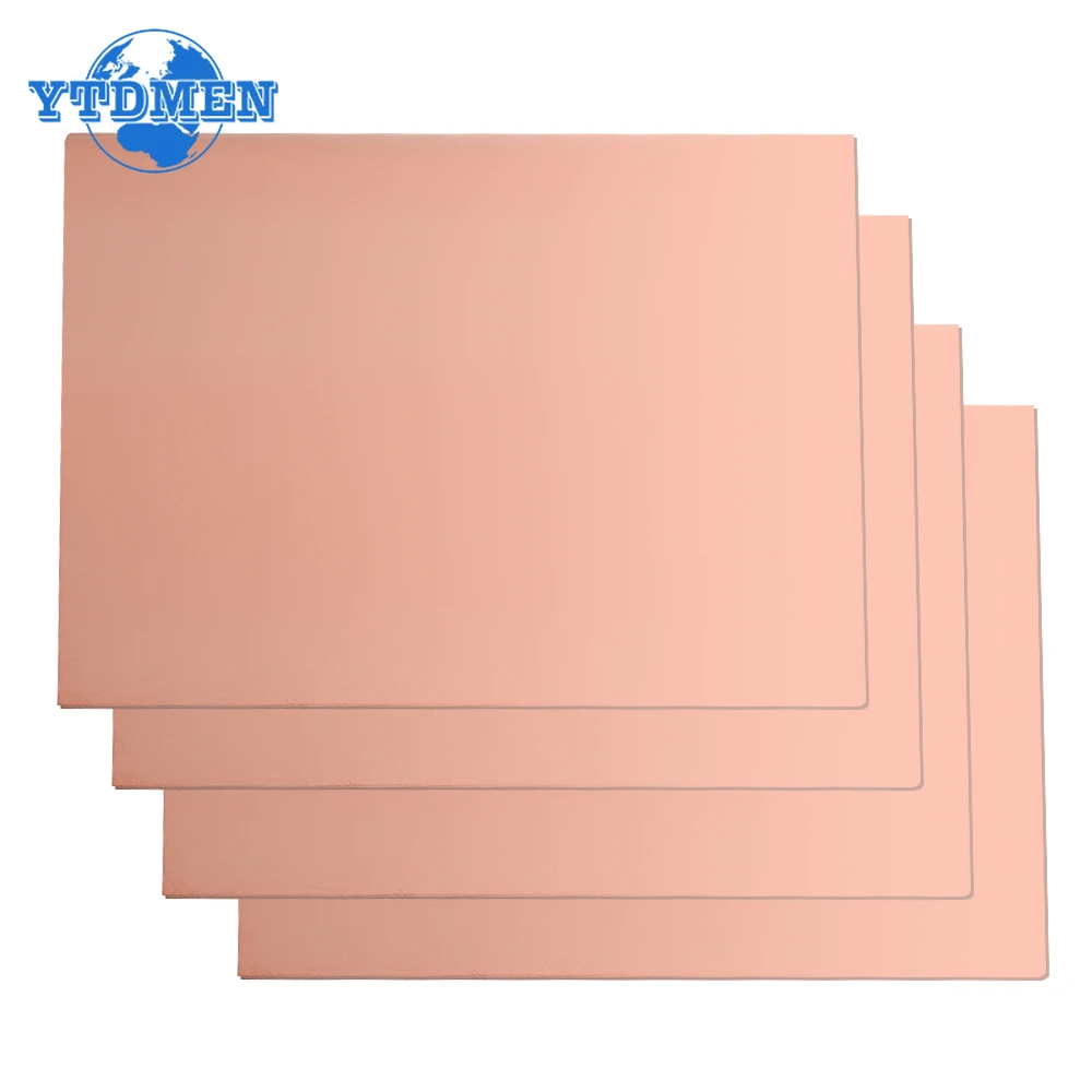 5PCS FR4 PCB su un solo lato 5x7cm Piastra rivestita in rame Circuito laminato 5*7cm Kit PCB fai da te