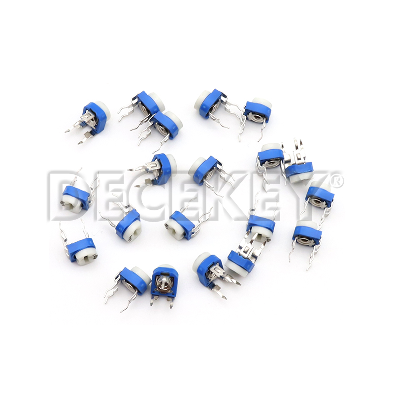 RM065 20pcs RM-065 Series 100 200 500 1K 2K 5K 10K 20K 50K 100K 200K 500K 1M Ohm Trimpot Trimmer Potentiometer Variable Resistor