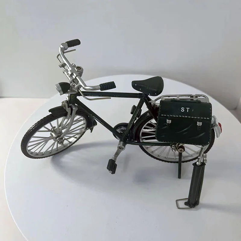 1:10 รุ่น MINI Retro จักรยาน Diecast Mountain จักรยานโลหะปั๊มเงินเฟ้อจําลองคอลเลกชันของขวัญของเล่นสําหรับชาย