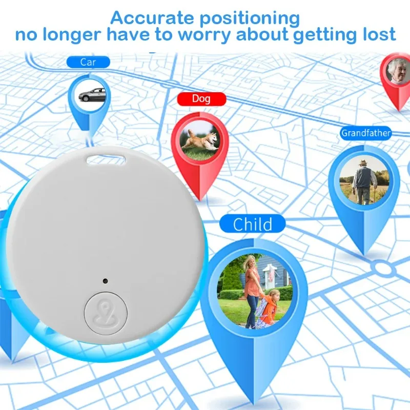 Bluetooth Anti-loss Device GPS Tracker Key Tag Tracker Pet Kids Bag Bike Wallet Tracking for IOS Android Finder Locator Device
