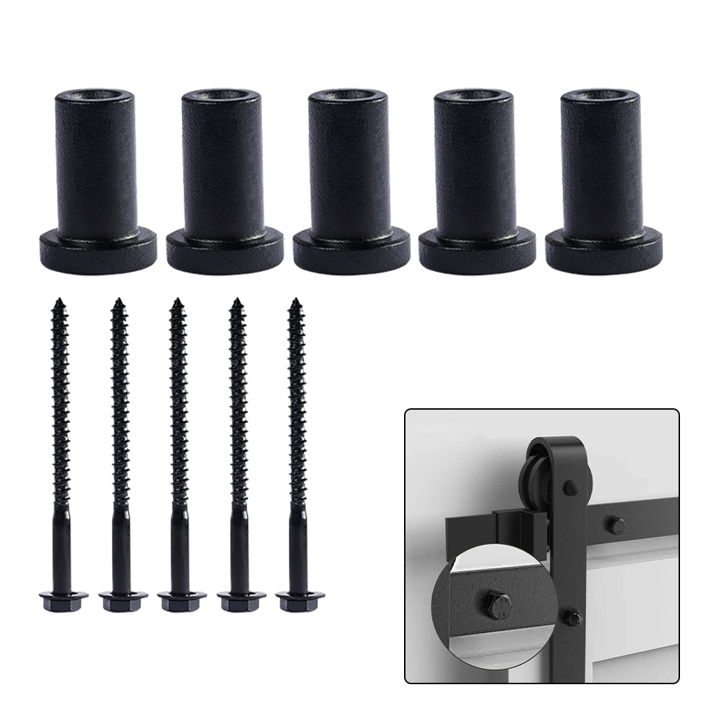 Spacer Barn Sliding Door Spacers Barn Door Spacer Carbon Steel Complete Package Efficient Wall Connecting Device