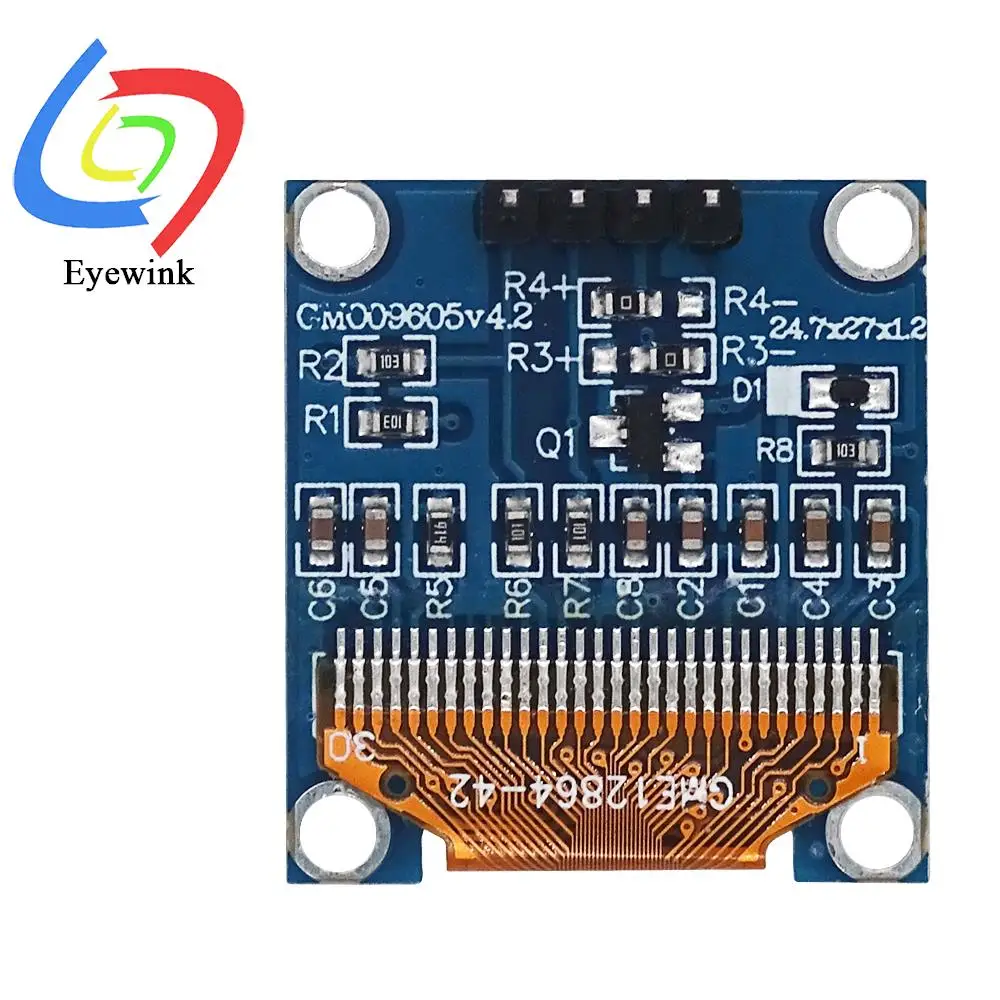 0.96 インチ OLED ディスプレイ画面 SSD1315 SSD1306 I2C IIC SPI シリアル 128X64 LCD 4 ピン Arduino 用