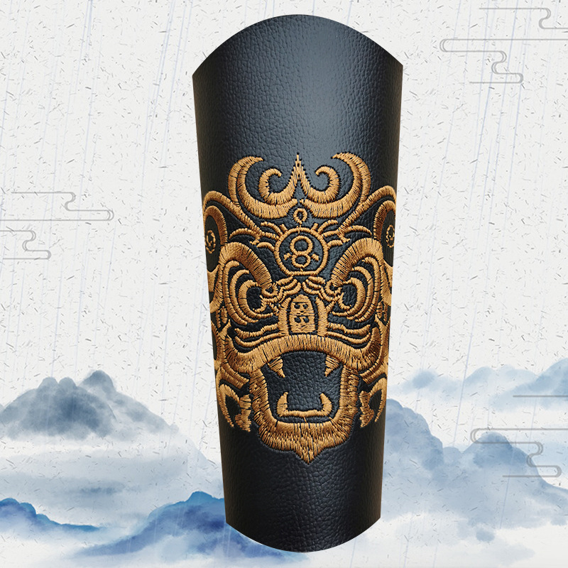 Brazalete Hanfu antiguo para hombres y mujeres, pulsera de Cosplay de la dinastía Ming, brazaletes de espadachín tradicional chino, accesorios de decoración Hanfu