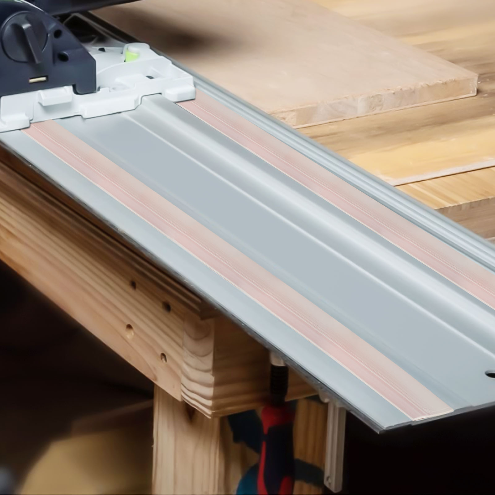 Guide Rail Splinter Guard 495209 For Splinter Guard Replacement Strip SP5000 For Track Saw Guide Rail 1.4m Rail Anti Debris Part