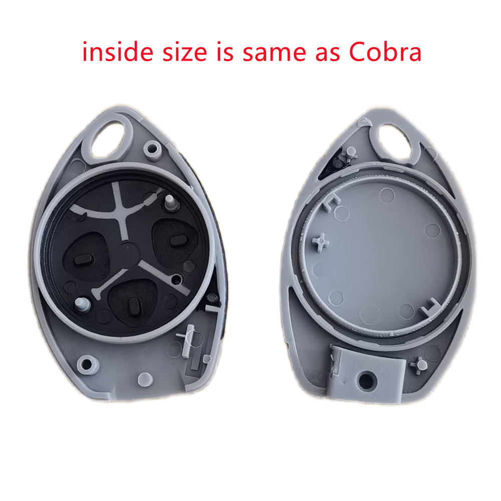 リモートキーシェル 2 ボタン Fob カバー Replacemen ケースマレーシアローカルトヨタ TRUGUARD アラームコブラ 7777 1046 3196