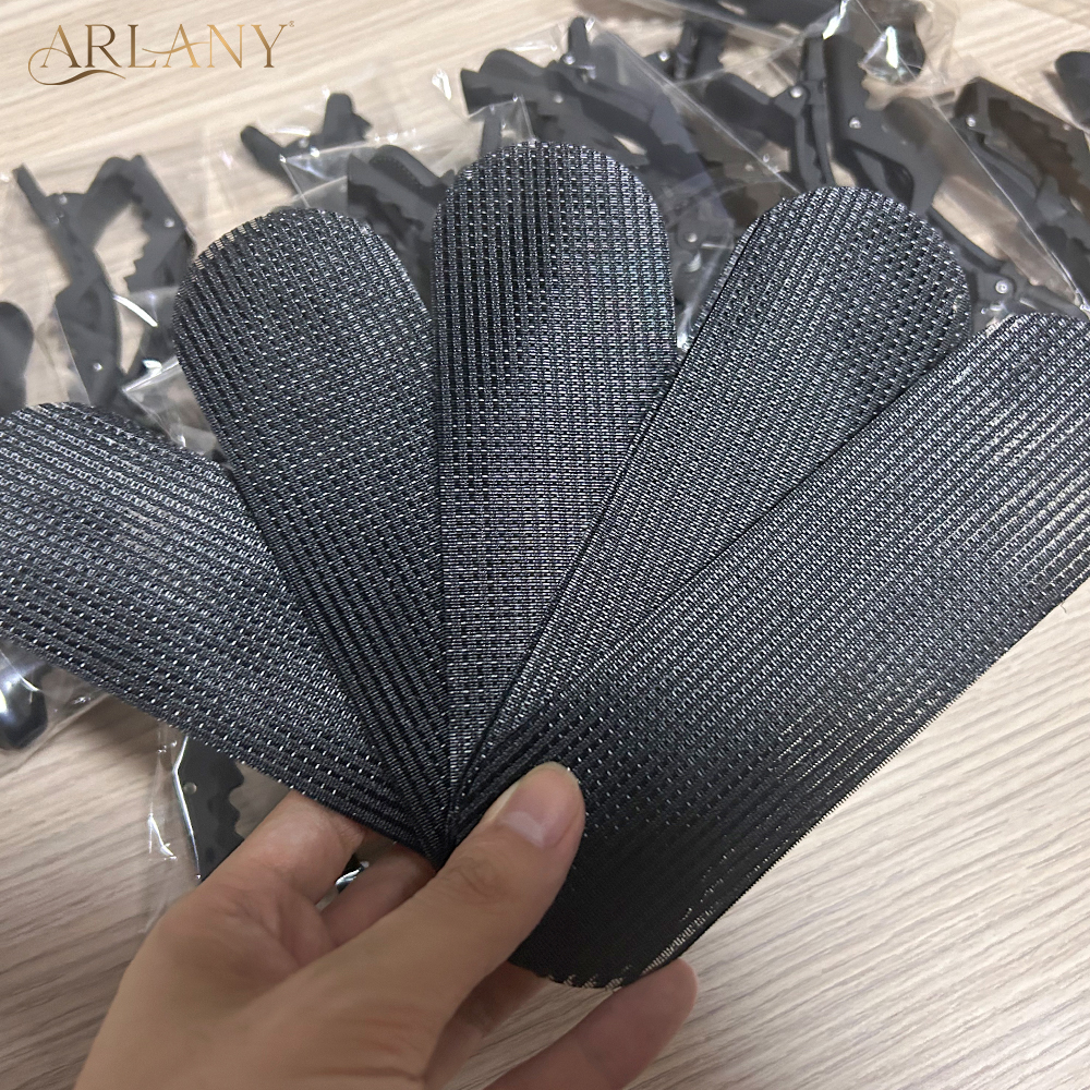 2PCS Haar Greifer Trimmen Haar Styling Werkzeug Haar Halter Stabilisator Barber Schönheit Salon Liefert Haar Extensions Zubehör