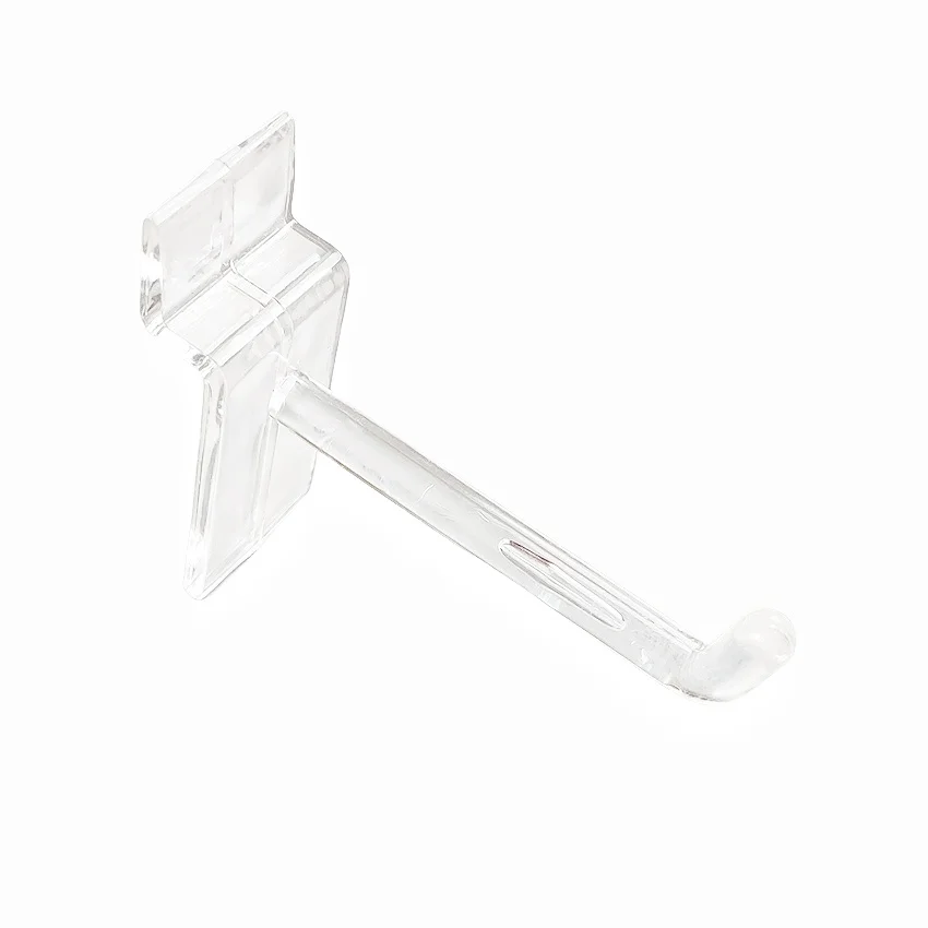 1Pack Plastic Merchandise Hanging Hanger Display Hooks Trough Slot Plate Board Commodity Promotion Store Rack Shelf