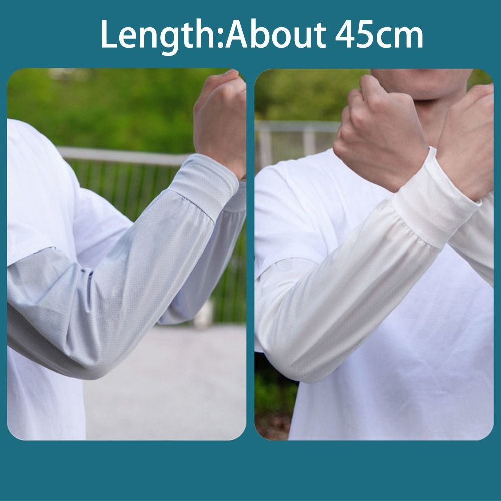 男性用屋外ワークアームウォーマー、耐摩耗性、耐久性、UV保護、日焼け止めアイススリーブ、通気性、夏