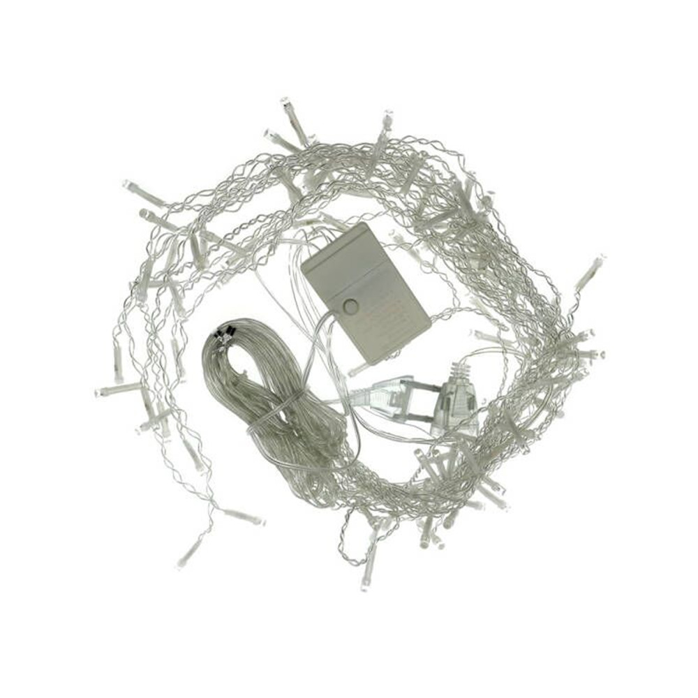 LED String Lights Waterfall Curtain Light String 5M Droop 0.4-0.6m Christmas Fairy Lights Outdoor Party Garden Eaves Decoration