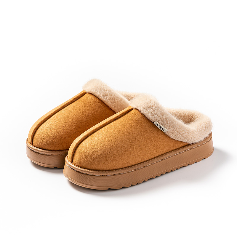 Pantofole soffici da donna alla moda per l'autunno e l'inverno Pantofole unisex calde e antiscivolo con suola spessa in EVA per l'inverno