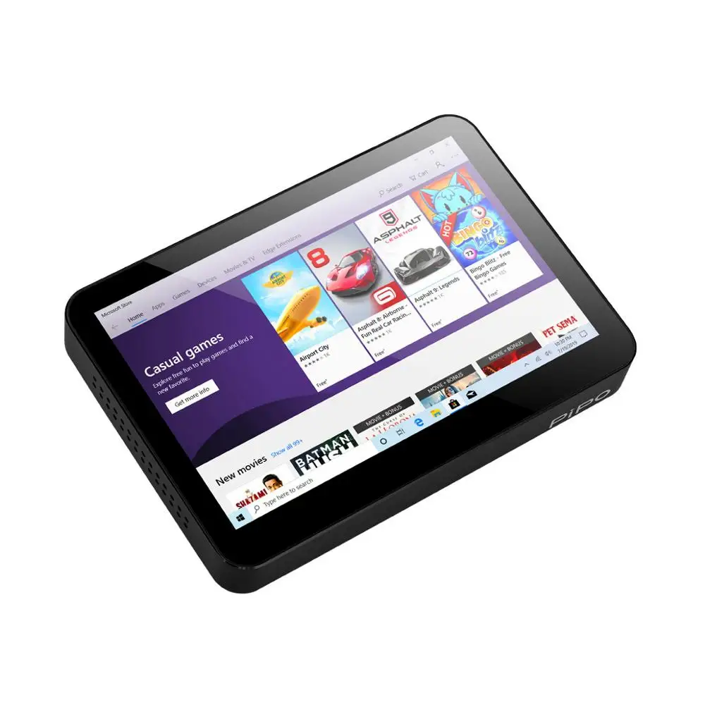 New Pipo X2S Mini PC 8 Inch IPS Touch Screen Windows 10 OS Tablet PC N4020  CPU 4G Ram 64G Rom Wifi RJ45 BT 4.0 MINI PC