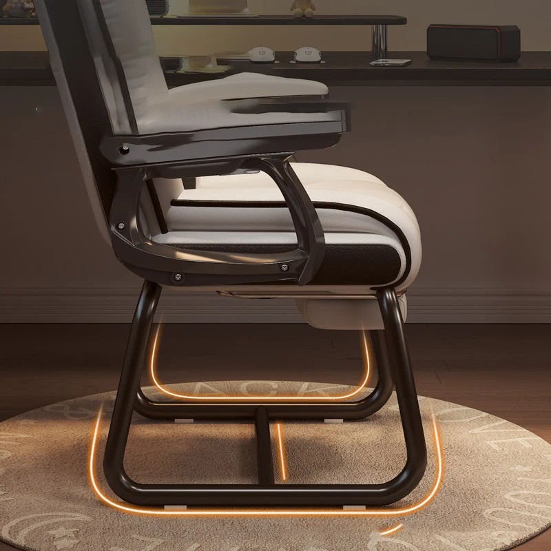 Computer Chair Gamer Chair Comfortable Ergonomic Bow-shaped Chair Sedentary Office Meeting Dormitory Chairs Home Desk Stool