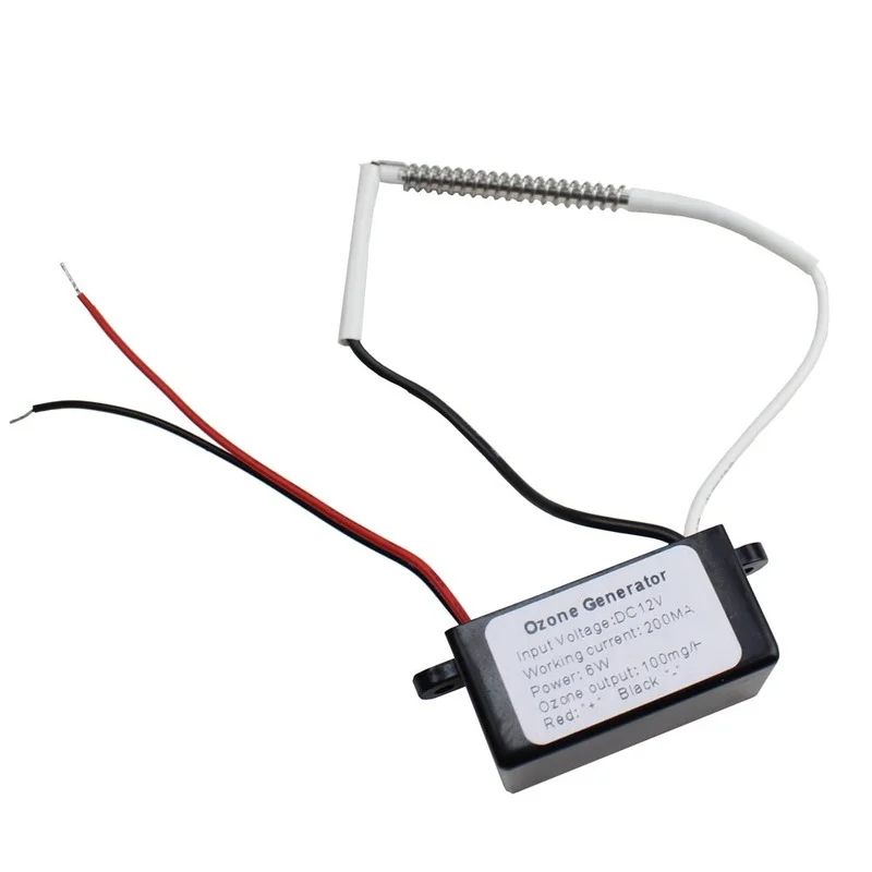 Dropshipping Máy Tạo Ozone Máy Lọc Không Khí Mini Phần DC12V 100Mg Cho Không Gian Nhỏ Diệt Khuẩn, Khử Trùng, Khử Mùi Hôi