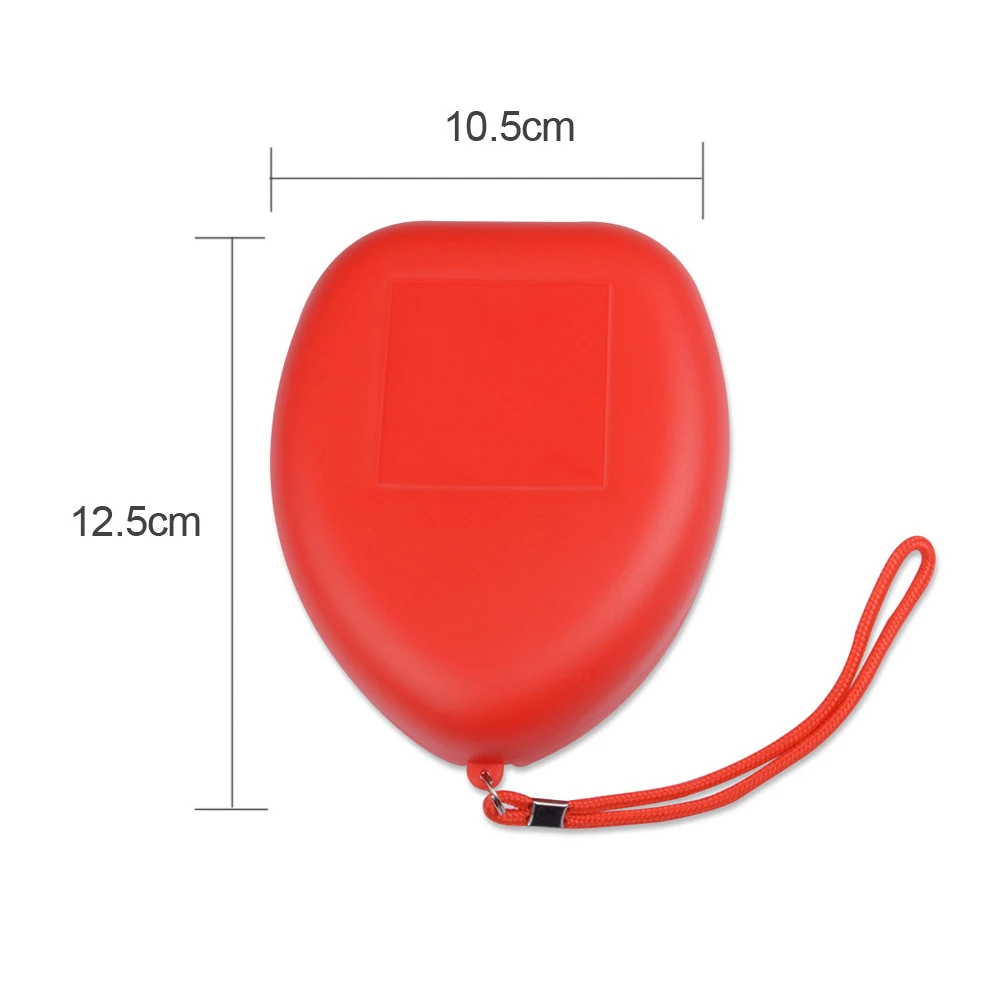 10-1 pces máscara de cpr de emergência com válvula unidirecional boca respiração máscara de resgate kits de primeiros socorros máscaras de respiração artificial reutilizáveis