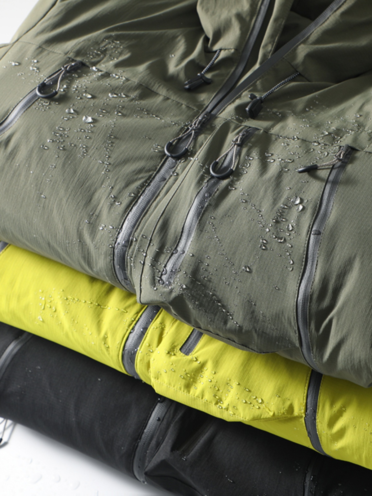 Thickened Outdoor Workwear Windproof Taped Zipper Hooded Jacket Men's Winter Warm Cotton Vest Fashionable Urban Sle