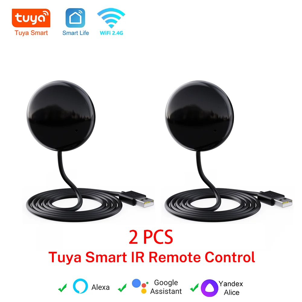 Tuya inteligente wifi ir remoto universal para controle de casa inteligente para tv ar condicionado funciona com alexa google casa yandex alice